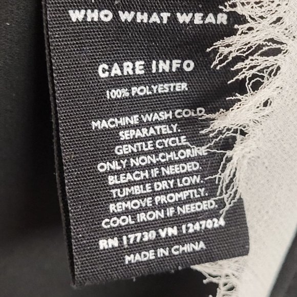 Who What Wear XXL Black Tank Top - Picture 6 of 6